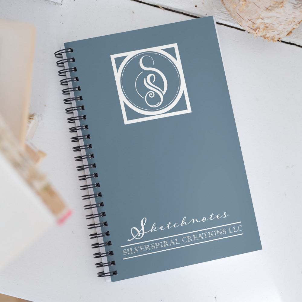 Silver Spiral Creations Custom Dot Journal